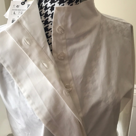 White Oversized Dress - Picture 4 of 4